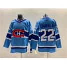 Men's Montreal Canadiens #22 Cole Caufield 2022-23 Reverse Retro Stitched Jersey