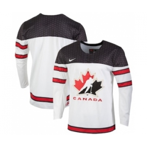 Men's Nike White Hockey Canada - Team Replica Jersey