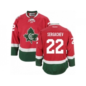 Men's Reebok Montreal Canadiens #22 Mikhail Sergachev Authentic Red New CD NHL Jersey