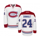 Reebok Montreal Canadiens #24 Phillip Danault Authentic White Away NHL Jersey