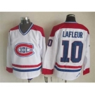 nhl jerseys montreal canadiens #10 lafleur white[2015 new]