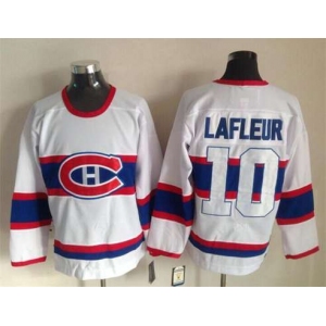 nhl jerseys montreal canadiens #10 lafleur white