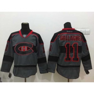 nhl jerseys montreal canadiens #11 gallagher grey[gallagher]