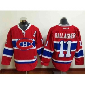 nhl jerseys montreal canadiens #11 gallagher red[gallagher][patch A]