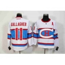 nhl jerseys montreal canadiens #11 gallagher white[2016 winter classic][gallagher][patch A]