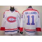 nhl jerseys montreal canadiens #11 gallagher white[gallagher]