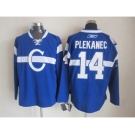 nhl jerseys montreal canadiens #14 plekanec blue