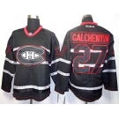 nhl jerseys montreal canadiens #27 galchenyuk black ice