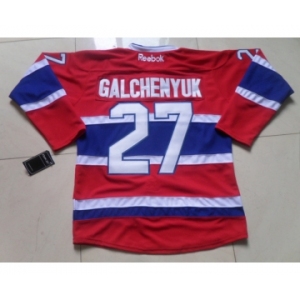 nhl jerseys montreal canadiens #27 galchenyuk red