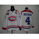 nhl jerseys montreal canadiens #4 beliveau white ccm[2011 winter classic]