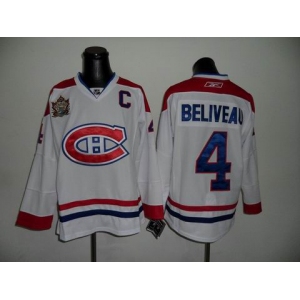 nhl jerseys montreal canadiens #4 beliveau white ccm[2011 winter classic]