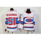 nhl jerseys montreal canadiens #51 desharnais white[2016 winter classic]