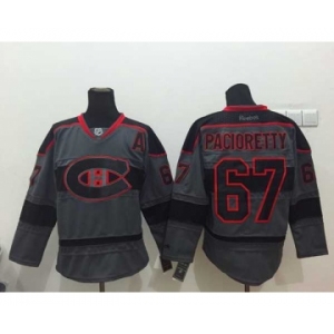 nhl jerseys montreal canadiens #67 pacioretty grey[patch A]