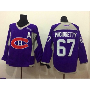 nhl jerseys montreal canadiens #67 pacioretty purple