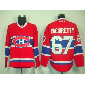 nhl jerseys montreal canadiens #67 pacioretty red