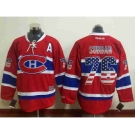 nhl jerseys montreal canadiens #76 subban red[patch A][national flag version]