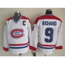 nhl jerseys montreal canadiens #9 richard white[patch C]