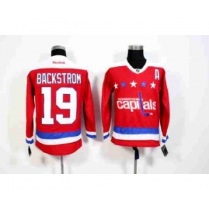 nhl jerseys washington capitals #19 backstrom red[winter classic][patch A]