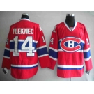 nhl montréal canadiens #14 plekanec red ch