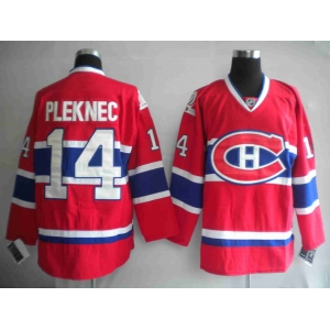 nhl montréal canadiens #14 plekanec red ch