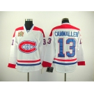 nhl montreal canadiens #13 cammalleri white(winter classic)