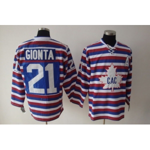 nhl montreal canadiens #21 gionta strip