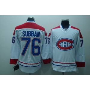 nhl montreal canadiens #76 subban white