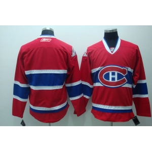 nhl montreal canadiens blank  red ch