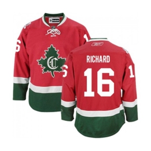 Women Reebok Montreal Canadiens #16 Henri Richard Authentic Red New CD NHL Jersey