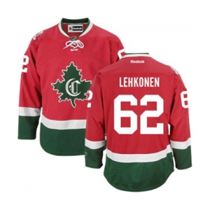 Women Reebok Montreal Canadiens #62 Artturi Lehkonen Authentic Red New CD NHL Jersey