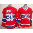 women nhl jerseys montreal canadiens #31 price red