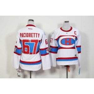 women nhl jerseys montreal canadiens #67 pacioretty white[patch C]