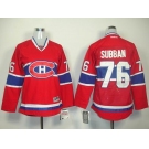 women nhl jerseys montreal canadiens #76 subban red