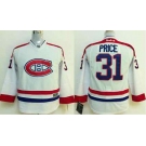 youth nhl montreal canadiens #31 Carey Price white