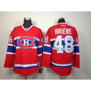 nhl jerseys montreal canadiens #48 briere red