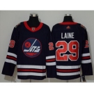 Men's Jets #29 Patrik Laine Navy Blue Authentic 2019 Heritage Classic Stitched Hockey Jersey