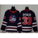 Men's Jets #33 Dustin Byfuglien Navy Blue Authentic 2019 Heritage Classic Stitched Hockey Jersey