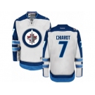 Men's Reebok Winnipeg Jets #7 Ben Chiarot Authentic White Away NHL Jersey