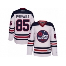 Men's Reebok Winnipeg Jets #85 Mathieu Perreault Authentic White 2016 Heritage Classic NHL Jersey