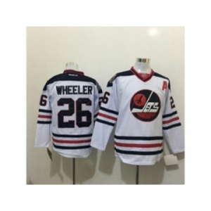 Winnipeg Jets #26 Blake Wheeler Stitched White NHL Jersey