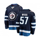 Winnipeg Jets #57 Tyler Myers Fanatics Branded Navy Blue Home Breakaway NHL Jersey