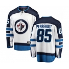 Winnipeg Jets #85 Mathieu Perreault Fanatics Branded White Away Breakaway NHL Jersey