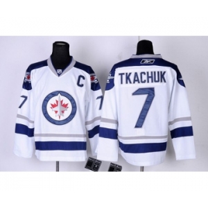 nhl Winnipeg Jets #7 Keith Tkachuk White New Jersey