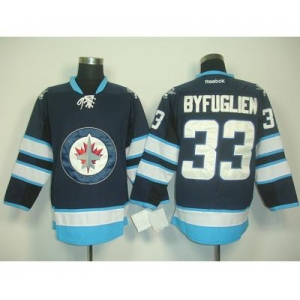 nhl jerseys winnipeg jets #33 byfuglien blue 2011 new