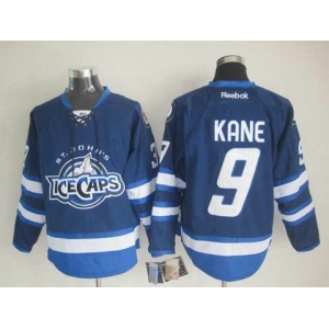 nhl jerseys winnipeg jets #9 kane blue 2012 new