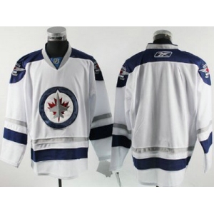 nhl jerseys winnipeg jets blank white 2012 new