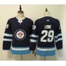 Jets #29 Patrik Laine Navy Women Adidas Jersey