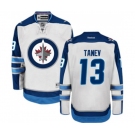 Youth Reebok Winnipeg Jets #13 Brandon Tanev Authentic White Away NHL Jersey