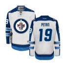 Youth Reebok Winnipeg Jets #19 Nic Petan Authentic White Away NHL Jersey