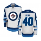 Youth Reebok Winnipeg Jets #40 Joel Armia Authentic White Away NHL Jersey